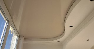 Натяжной потолок на балкон Узловая, цена 6171 руб.
