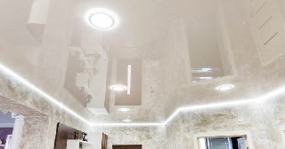 Натяжной ПВХ потолок Узловая, цена от 2098 руб.