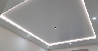 Светодиодные натяжные потолки Узловая, цена от 1543 руб.
